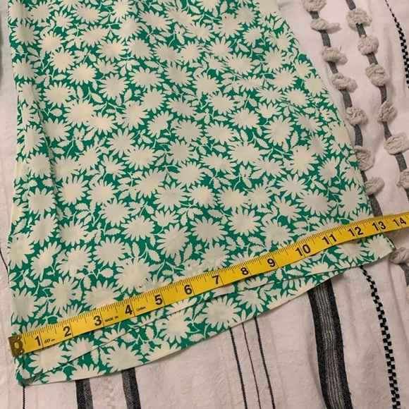 CAPULET Manzanita jumpsuit fitted boned bodice zipper floral green medium BNWT - Picture 13 of 17